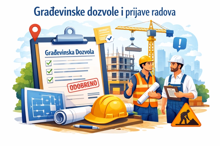Monstat: Izdato 213 građevinskih dozvola