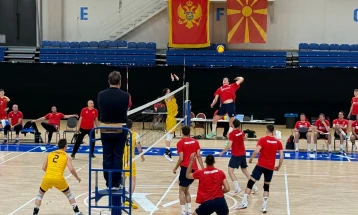 Odbojkaši sparingovali sa Sjevernom Makedonijom