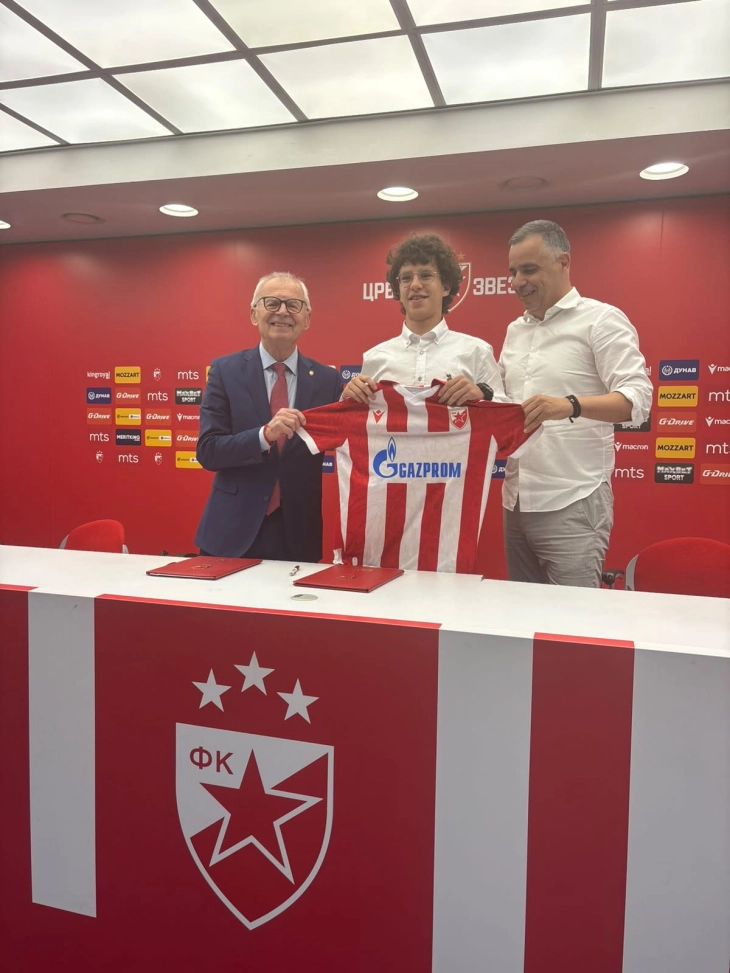 Nilević potpisao profesionalni ugovor sa Crvenom zvezdom