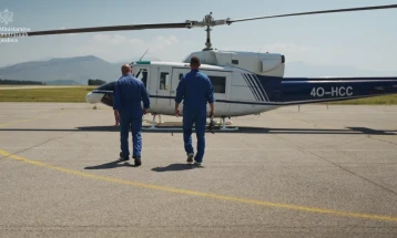 Helikopter MUP-a prinudno sletio kod Gusinja zbog tehničkog kvara, nema povrijeđenih
