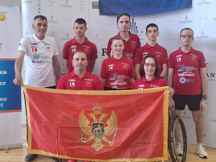 Crnogorski stonoteniseri na Balkanskom prvenstvu u Vrnjačkoj