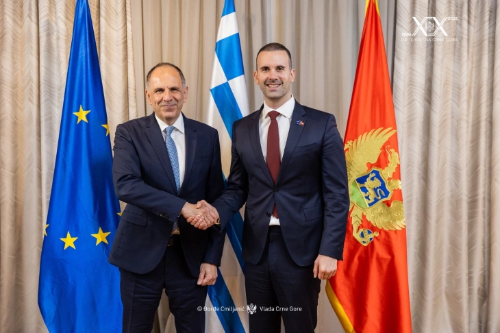 Spajic: Greece will do everything to help Montenegro join the EU in the second half of next year