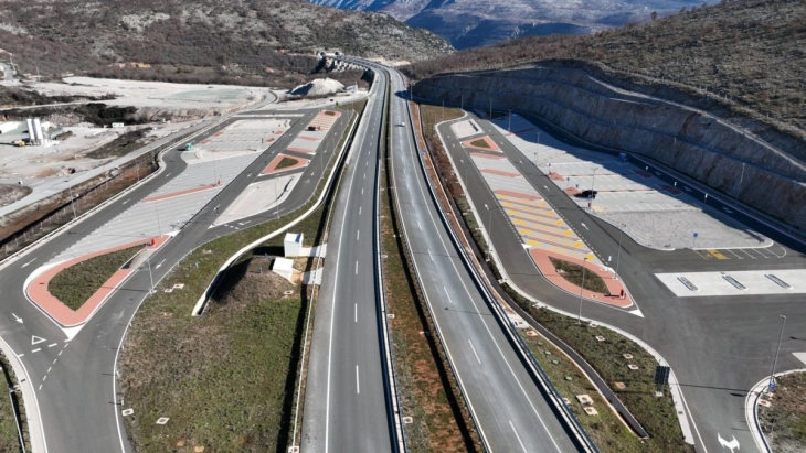 Motorway used by 1.36 million vehicles this year