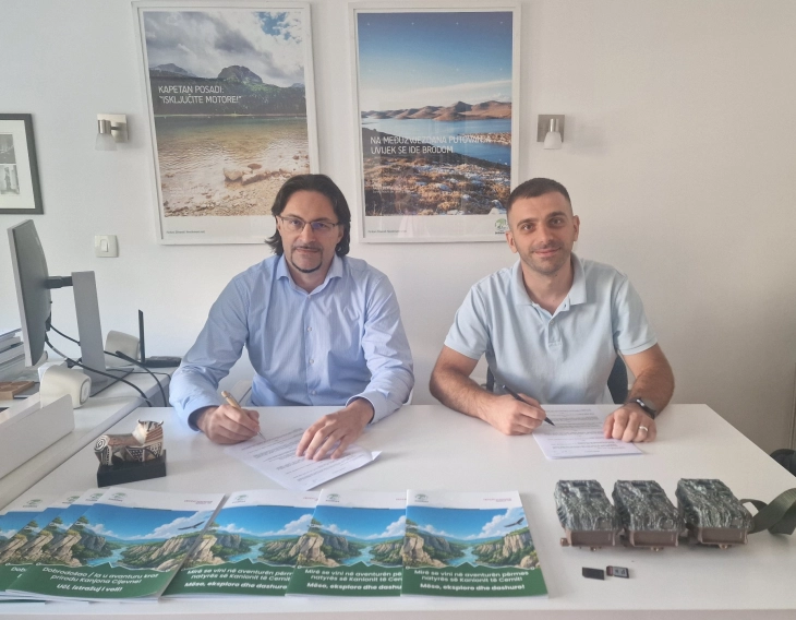 Parkovi Dinarida donirali protivpožarnu i opremu za monitoring Spomeniku prirode Kanjon Cijevne