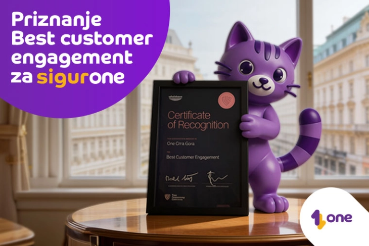 SigurOne osvojio Best Customer Engagement priznanje