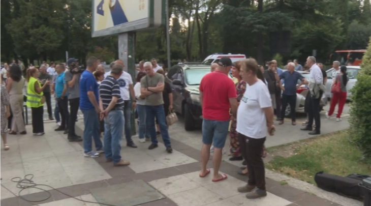 Protest USSCG: Spajić kriv što nema većih plata