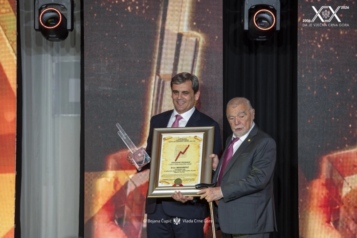Ibrahimoviću u Sarajevu uručeno priznanje Evropski ministar godine
