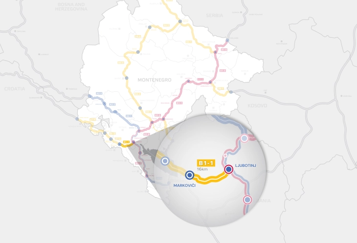 Danas potpisivanje ugovora za prvu fazu obilaznice oko Budve