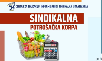 Sindikalna potrošačka korpa 2,11 hiljada EUR