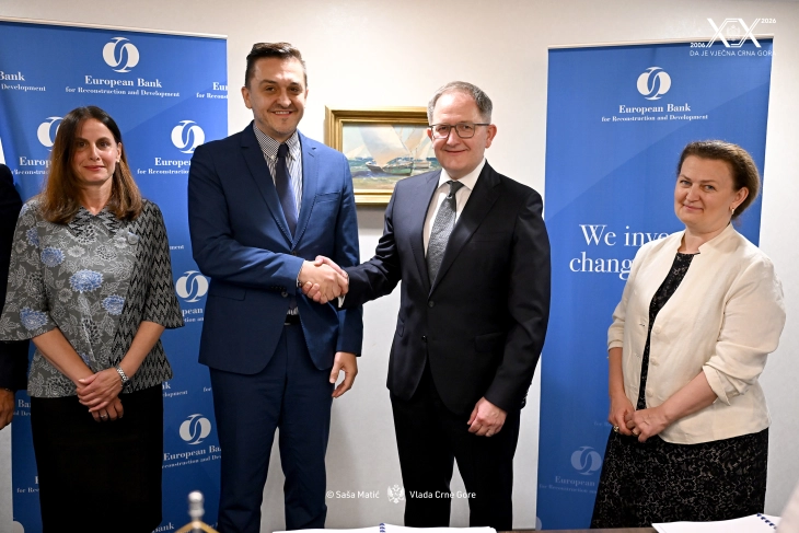 Vlada i EBRD pokreću investiciju od 30 miliona EUR za bezbjednije i modernije puteve
