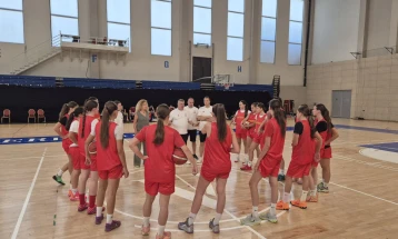 Juniorke počele pripreme za Eurobasket A divizije