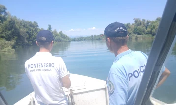 Kontrola bezbjednosti plovidbe na Skadarskom jezeru, utvrđene nepravilnosti kod dvije osobe