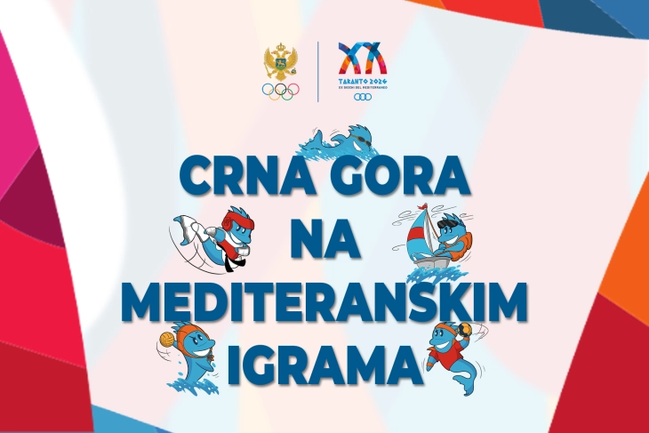 Crna Gora sa 55 sportista na Mediteranskim igrama u Tarantu