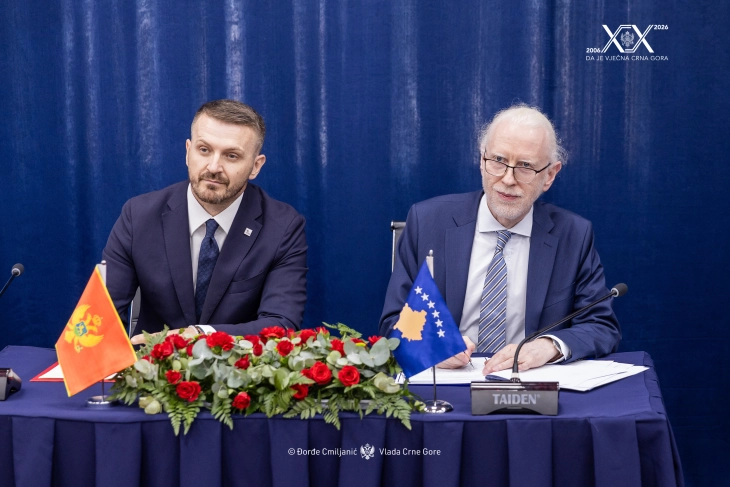 Montenegro and Kosovo sign agreement on mutual recognition of electronic identification