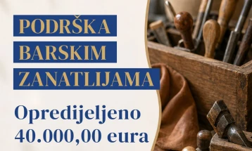 Novi ciklus podrške barskim zanatlijama