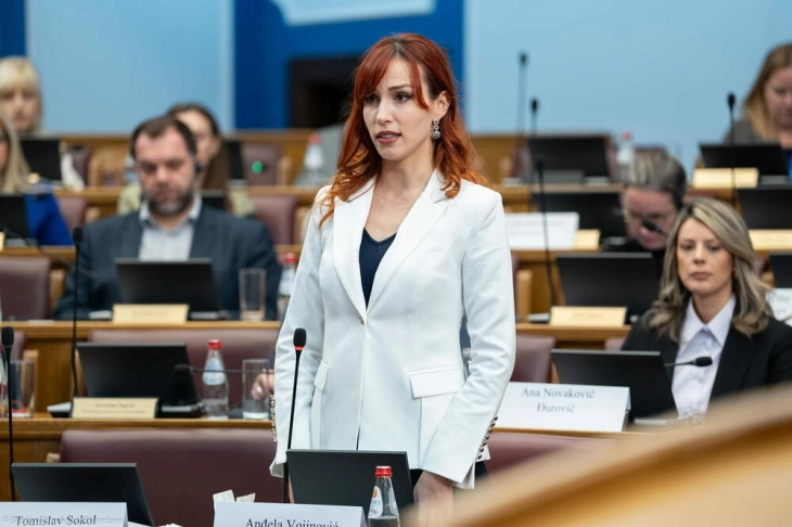 Vojinovic elected Deputy Parliament Speaker