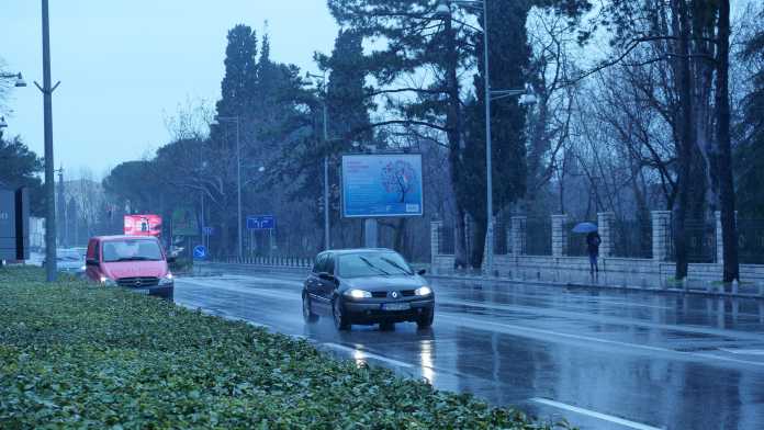 Podgorica, kiša