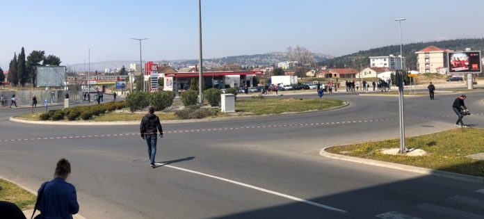 blokada saobraćaja Podgorica