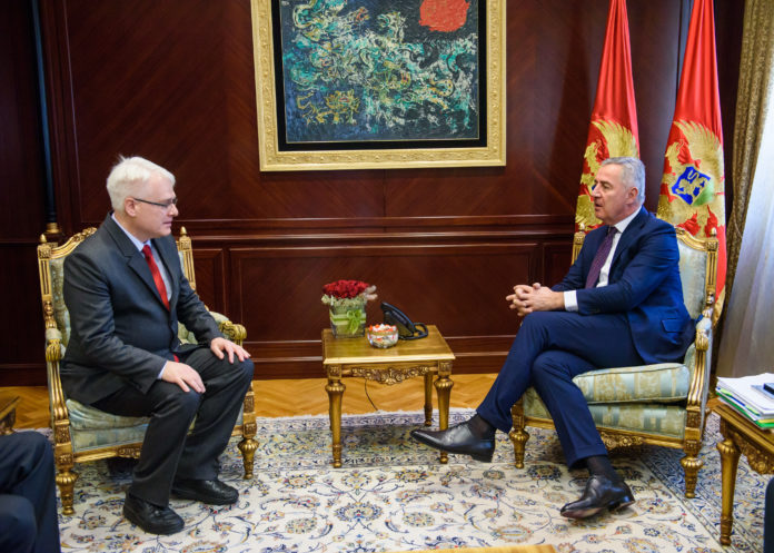 MIlo Djukanovic i Ivo Josipovic