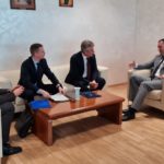 Dragoslav Šćekić, sastanak sa mađarskim ambasadorom