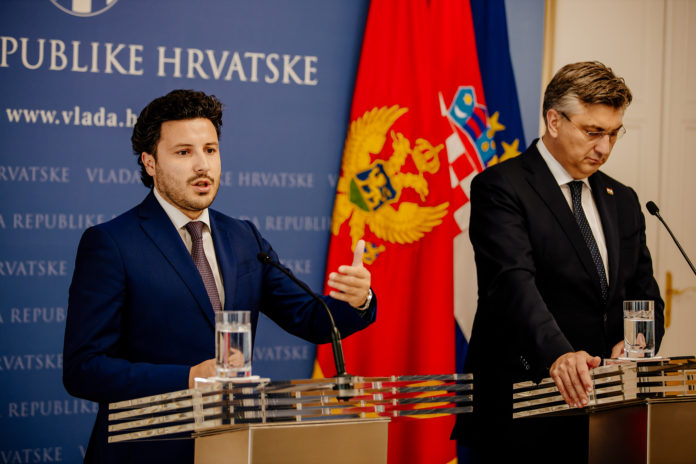 Abazović sa Plenkovićem u Zagrebu