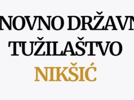 Osnovno drzavno tuzilastvo Niksic, boško pavićević