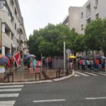 protest ispred Vlade