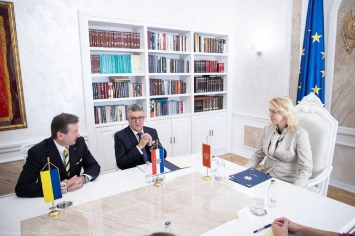 Danijela Đurović, sastanak sa ambasadorima Ukrajine i Hrvatske