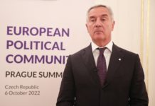 Milo Đukanović, Evropska politička zajednica, Zapadni Balkan, Rusija,Ukrajina, EU