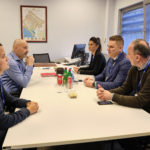 sastanak drzavnog sekretara Sahmanovica sa nacelnikom Terminalne kontrole letenja u Podgorici