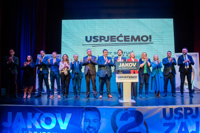 Jakov Milatović, predsjednički kandidat, Pokret Evropa sad