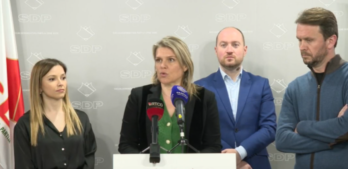 SDP, Draginja Stanković Vuksanović, ostavka, funkcije, predsjednički izbori