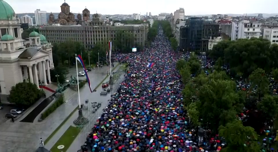 U Beogradu Odr An Protest Srbija Protiv Nasilja Najavljen Novi Mina