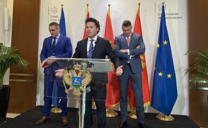 Dritan Abazović, press nakon sjednice Vijeća za nacionalnu bezbjednost