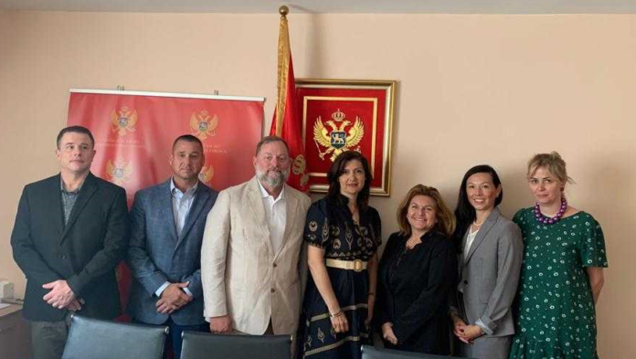 sastanak v.d. VDT-a Tatjane Begović sa predstavnicima Ambasade SAD-a u Podgorici