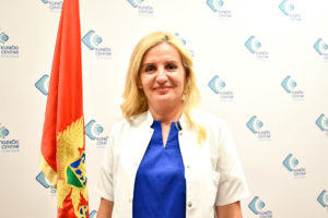 Dr Slavica Đurović, direktorica Klinike za otorinolaringologiju