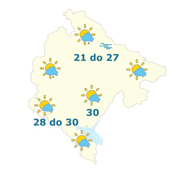 vrijeme, prognoza za 14. septembar