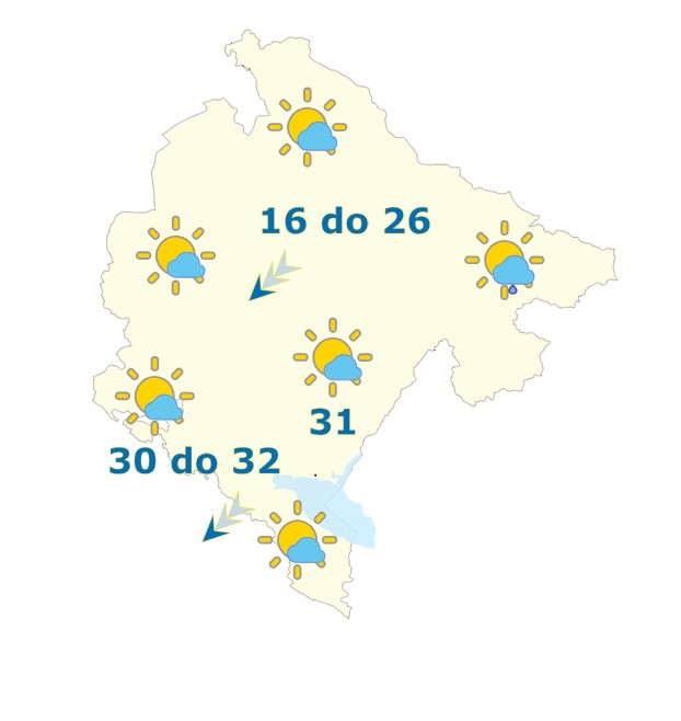 vrijeme, prognoza za 7. septembar