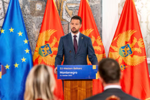 Jakov Milatovic, konferencija za novinare