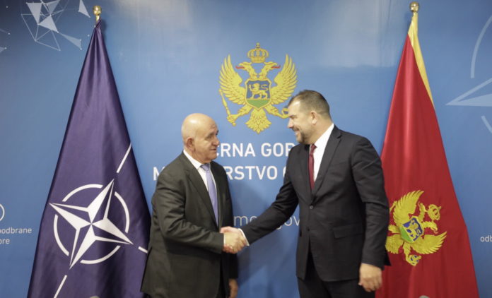 Panajotis Partsos, ambasador Grcke u Crnoj Gori - Dragan Krapovic, ministar odbrane