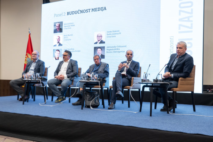 Agencija za elektronske medije,b Boris Raonić, Darko Šuković, Omer Karabeg, Aleksandar Trifunović, RTCG, AntenaM, Buka, mediji, crna gora, region