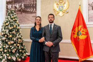 Predsjednik Milatovic i Prva dama - Cetinje
