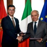 Danilo Saranovic - Mateo Pjantedozi, Rim, potpisivanje protokola