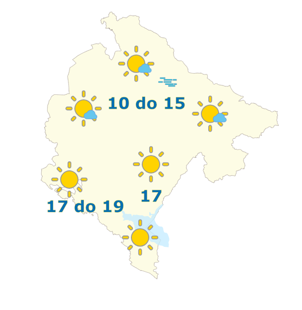 vremenska prognoza za 17. februar