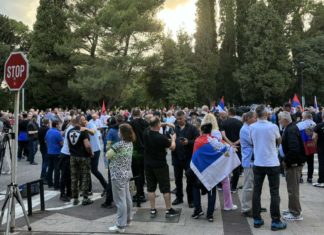 protest, Podgorica