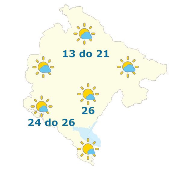 vremenska prognoza, 11. maj