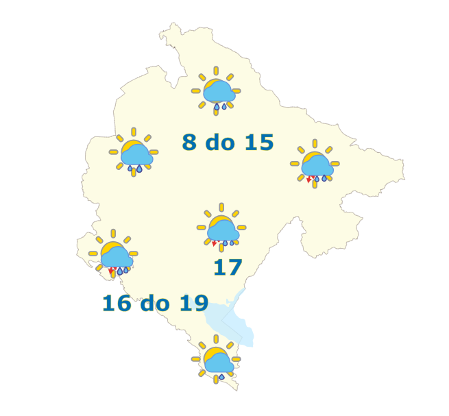 vremenska prognoza za 3. maj