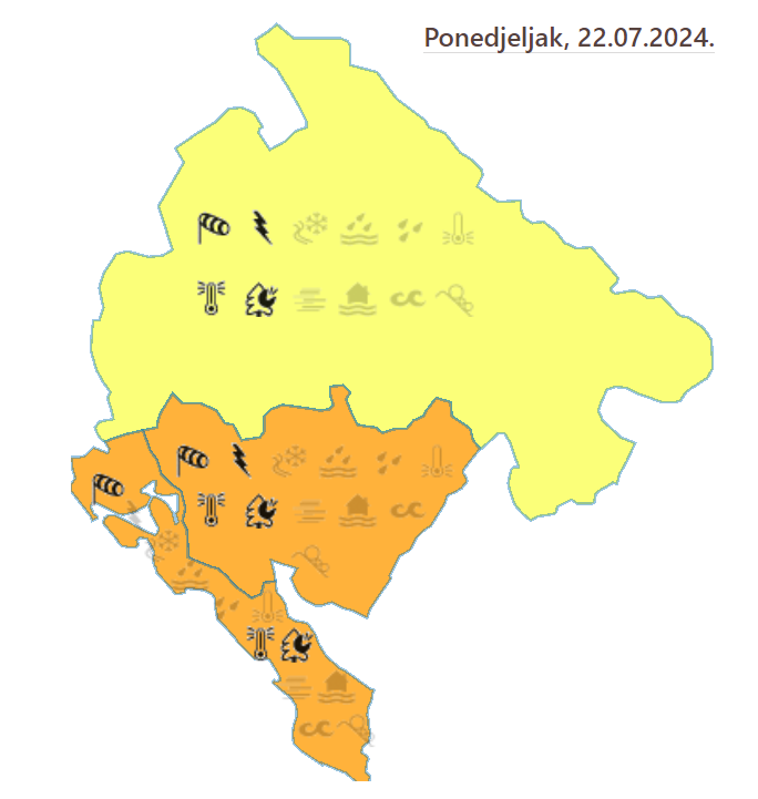 ZHMS, meteoalarm