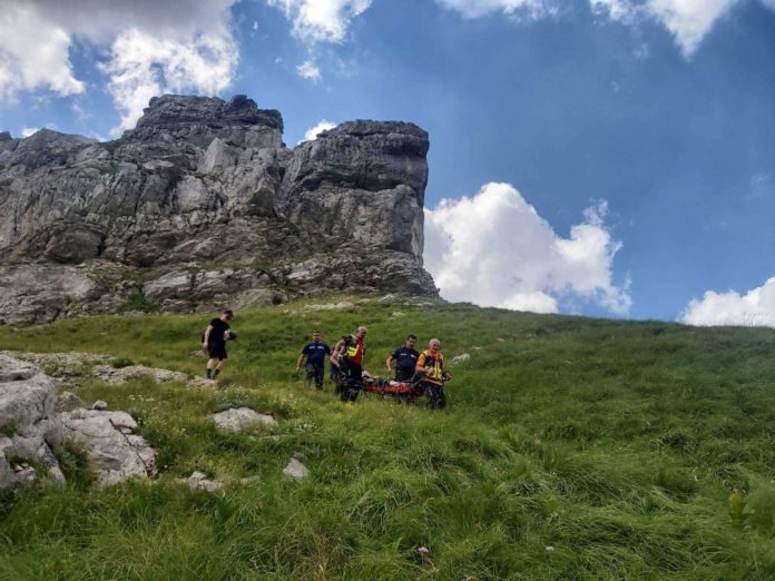 Pripadnici Gorske službe spašavanja, češka državljanka, durmitor, akcija