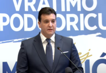 Andrej Milovic, Podgoricka lista